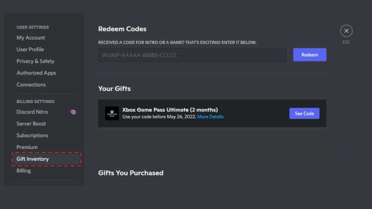 Discord Xbox Game Pass Ultimate Redeem Code Not Working
