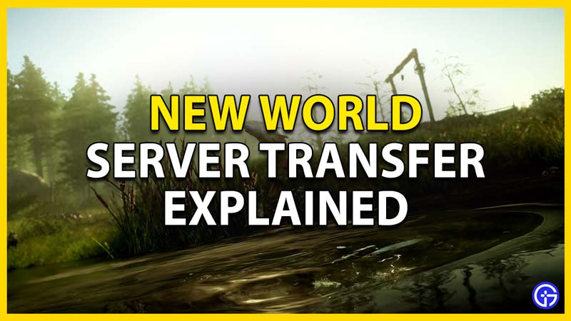 how to transfer servers in new world