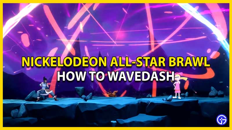 how to wavedash in nick all star brawl