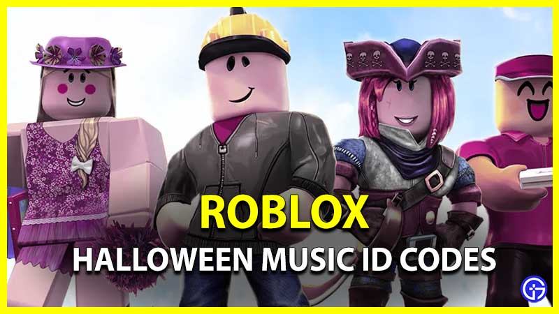 roblox halloween music id codes
