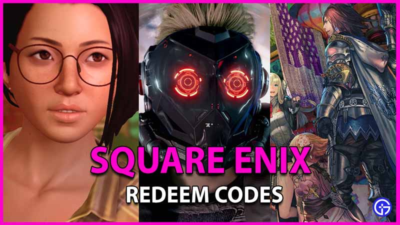 square enix redeem codes