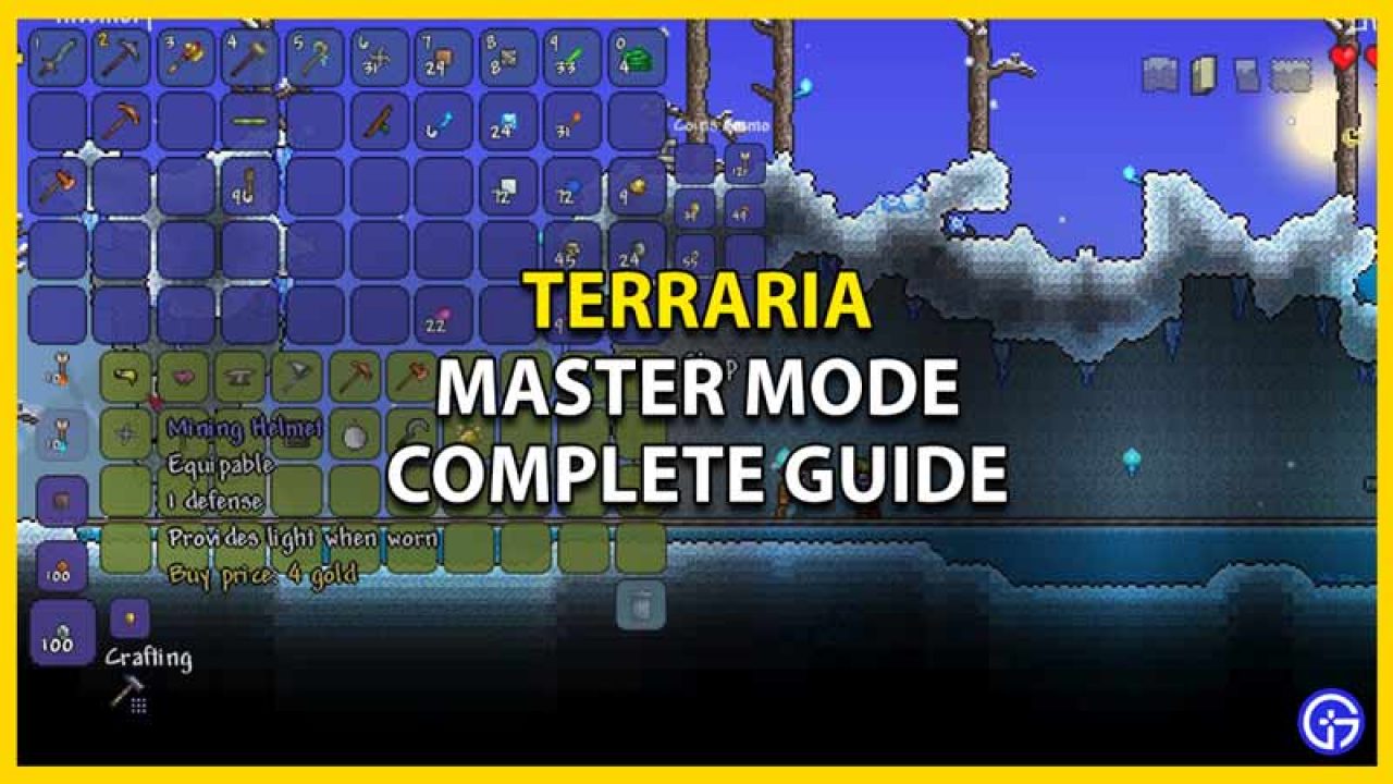 terraria master mode