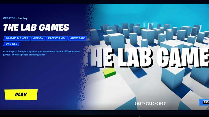 the lab games