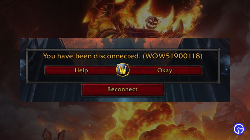 wow disconnected 1