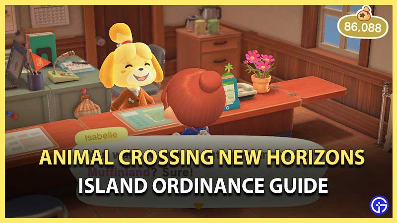 Animal Crossing New Horizons (Acnh) Island Ordinance Guide
