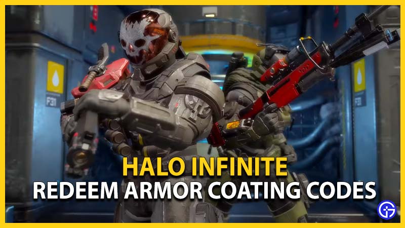 Armor Coating Halo Infinite Redeem Codes