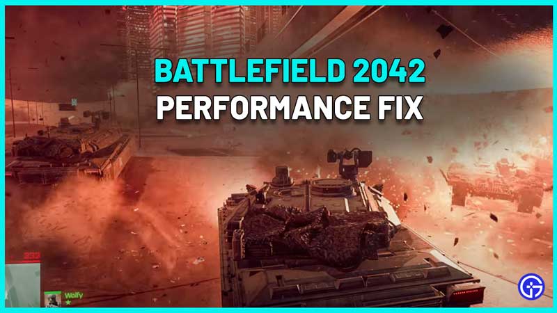 Battlefield 2042 Performance Fix
