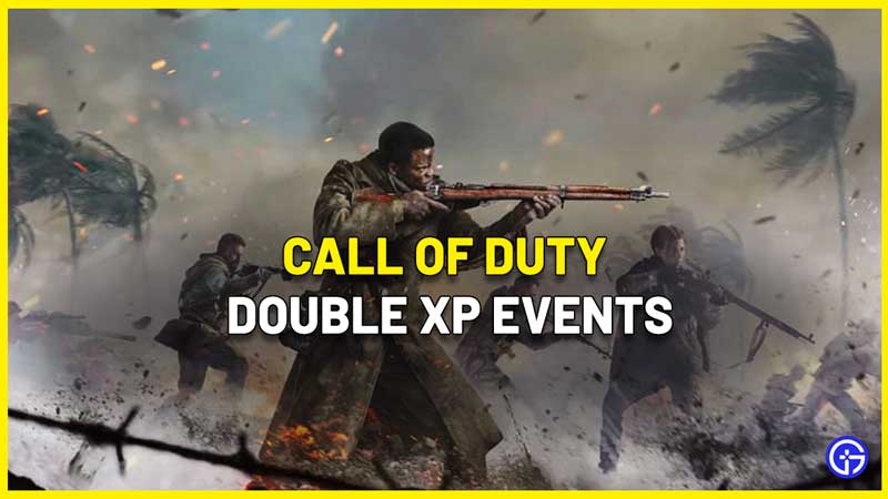 Call Of Duty Double XP Events
