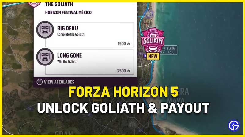 Forza Horizon 5 Goliath Race How To Unlock Payout