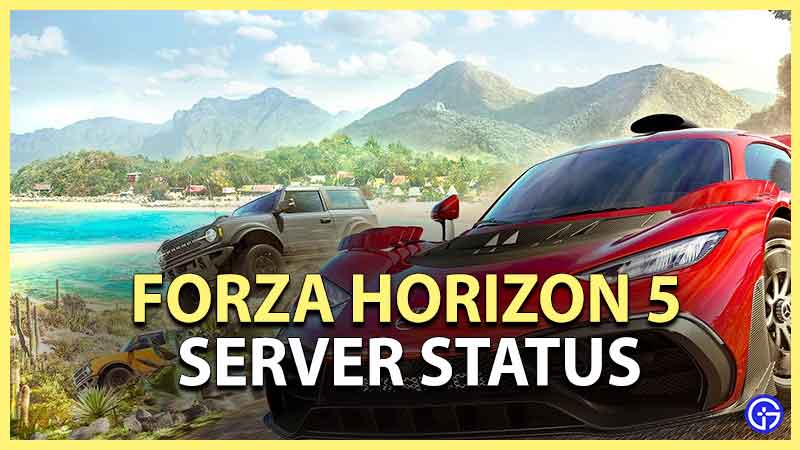 forza horizon 5 server status down