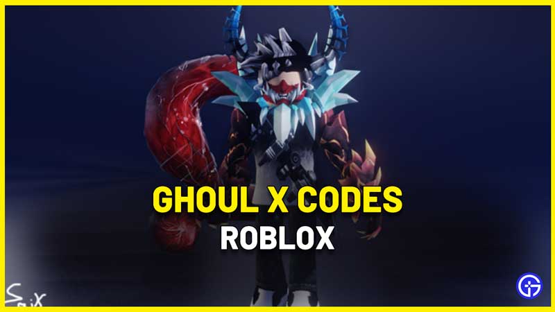 ghoul x codes roblox