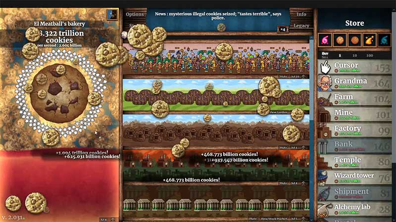 cookie clicker game cheats