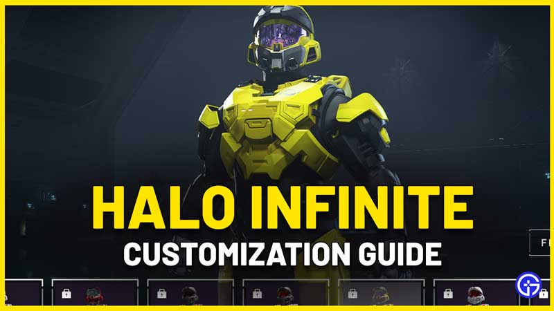 halo infinite customization guiden guide