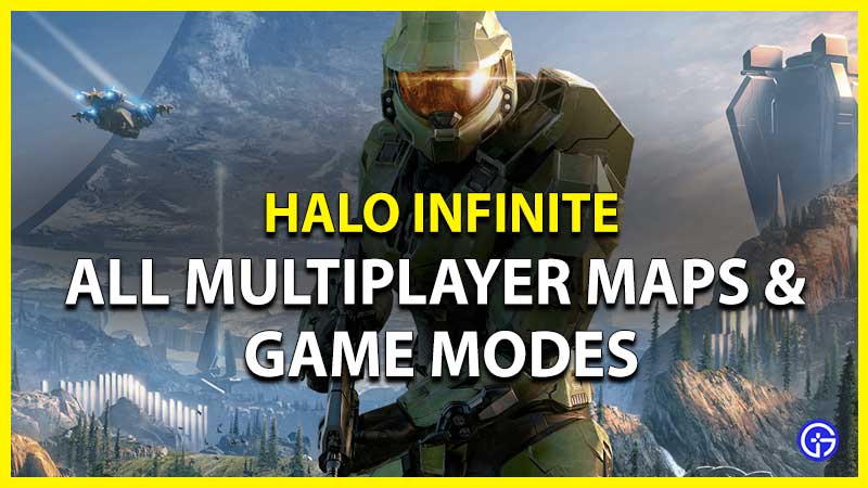 halo infinite game modes multiplayer maps