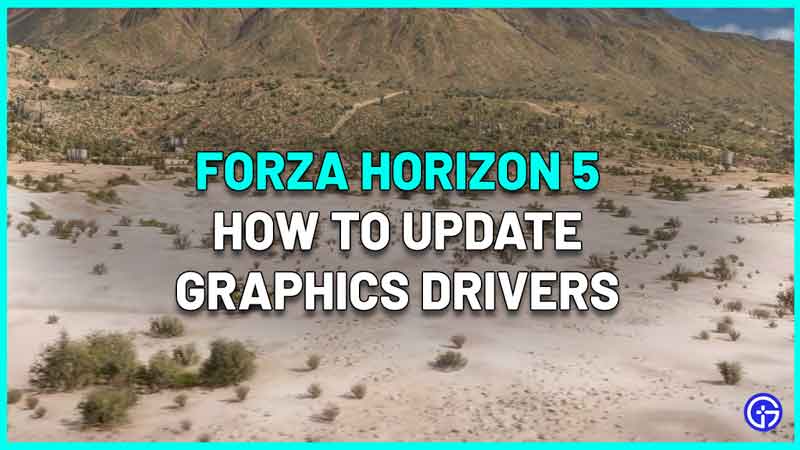 How to Update Graphics Driver for Forza Horizon 5 PC