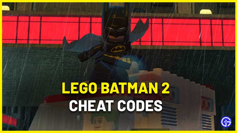 LEGO Batman 2 cheats  full list of codes & how to use them