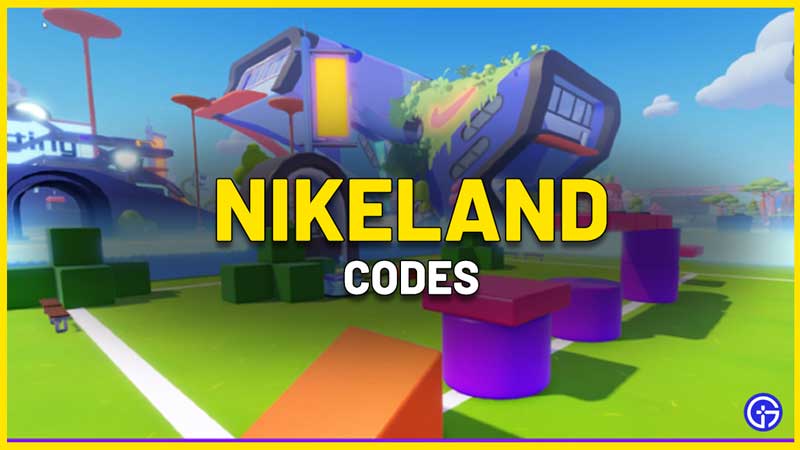 Roblox nikeland codes