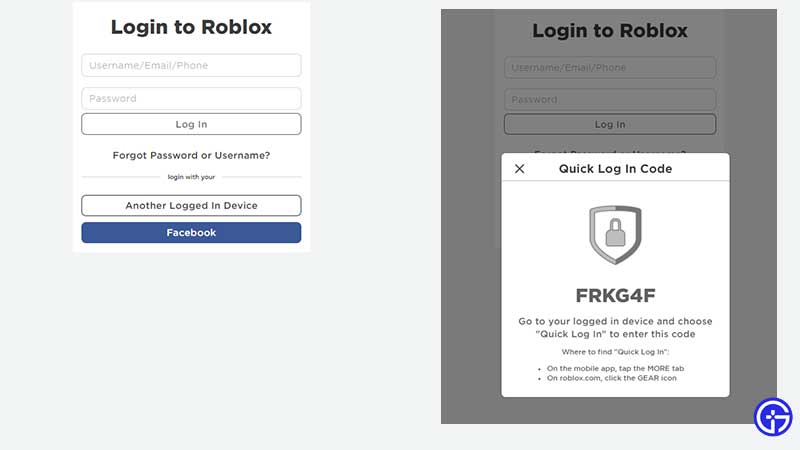 roblox quick login guide