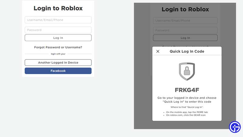 How To Use Roblox Quick Login Feature (2023) - Gamer Tweak