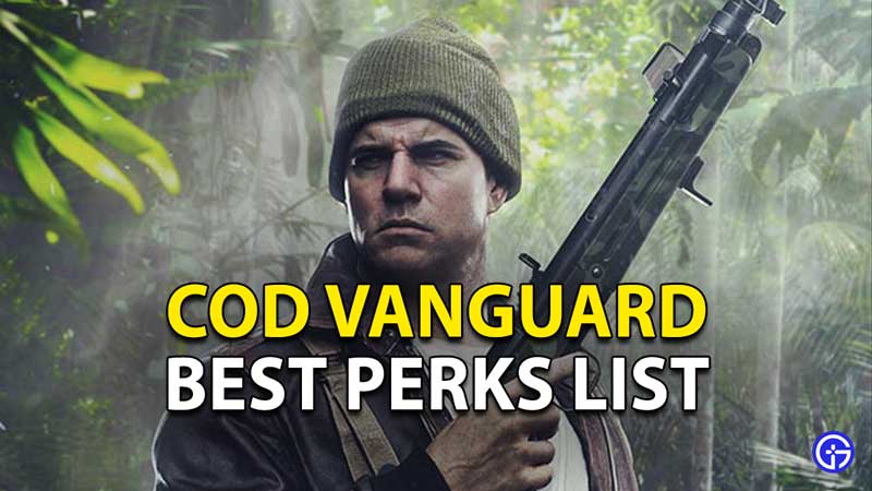 Call Of Duty Vanguard Best Perks To Use in COD: Demolition, Overkill, Etc