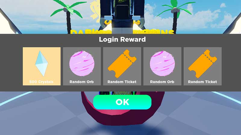 encounters roblox login reward