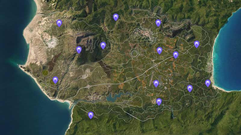 All Barn Find Map Locations For Forza Horizon 5 (FH5) - Gamer Tweak