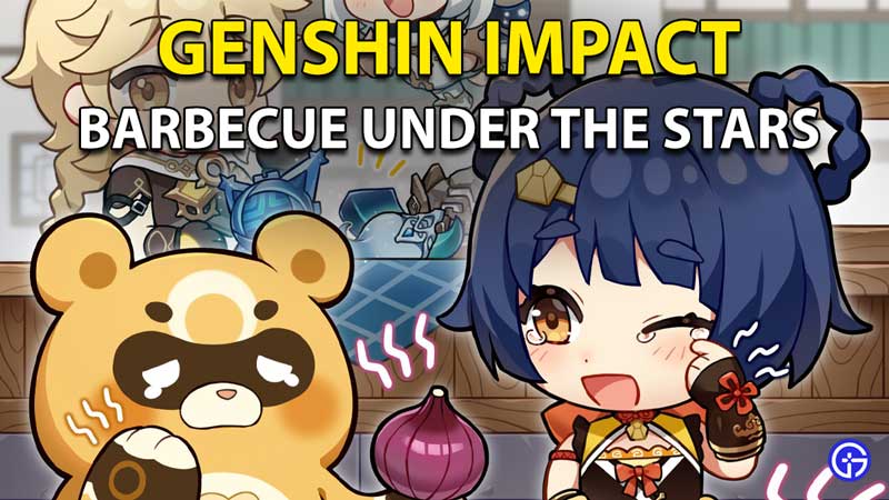 Genshin Impact Barbecue Under The Stars Web Event: Grill Fish