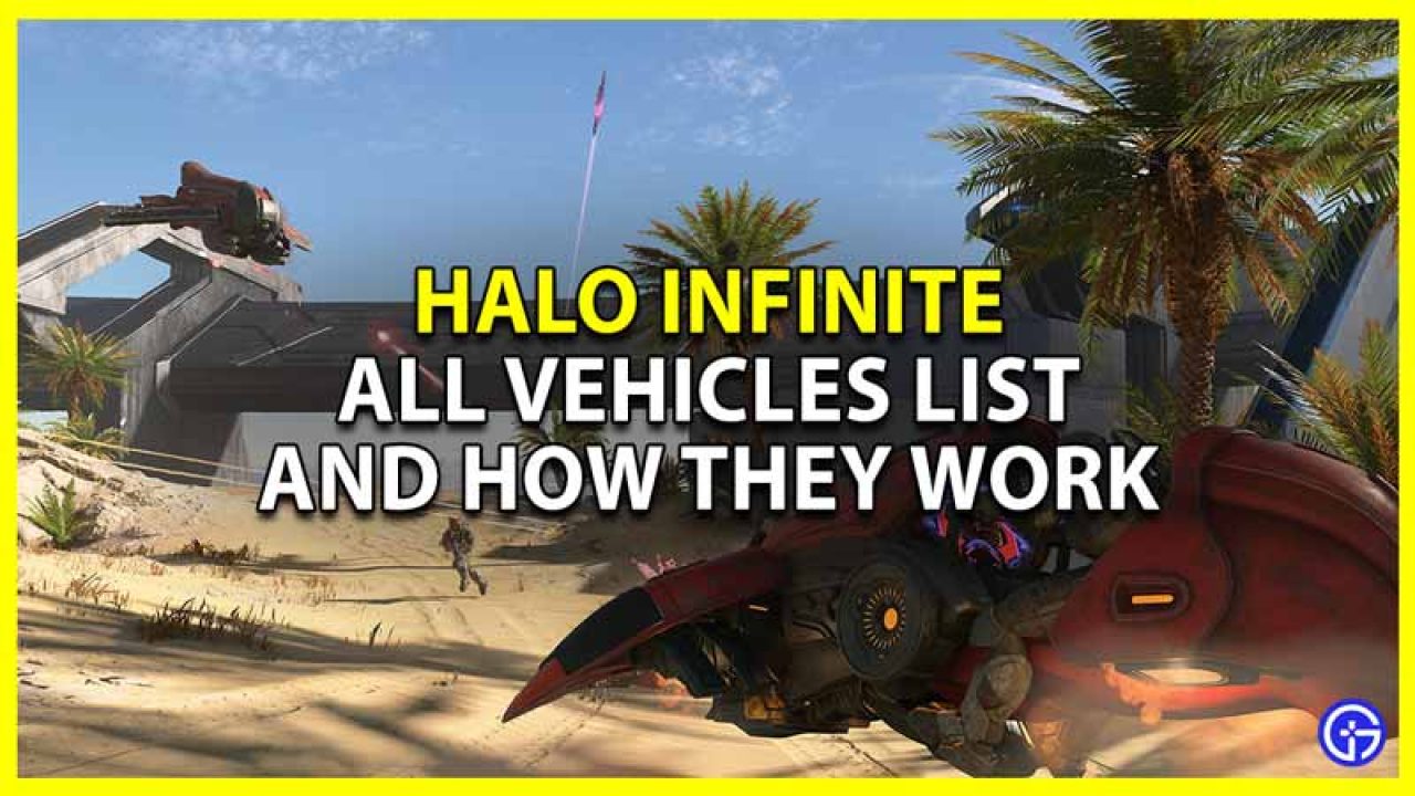 Halo Vehicles List