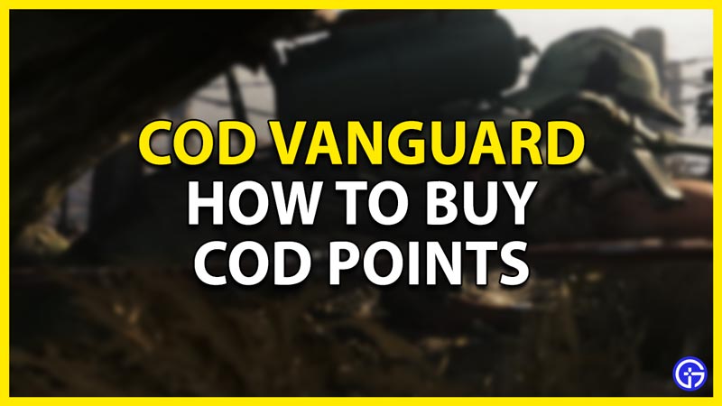 how to buy cod points in call of duty vanguard