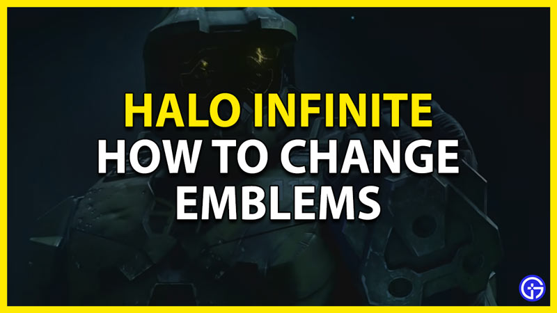 how to change emblems in halo infinite