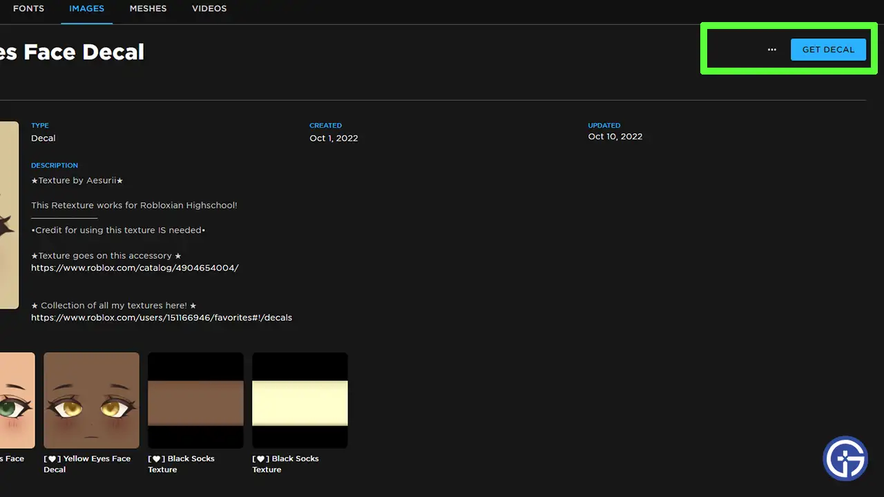 The best Roblox Decal IDs, and how to use them - Gamepur