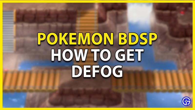 how to get defog in pokemon bdsp
