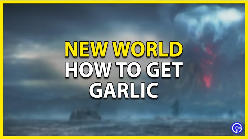 how to get garlic in new world