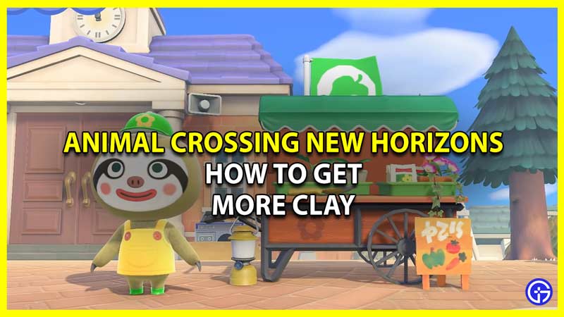 all clay recipes in animal crossing new horizons