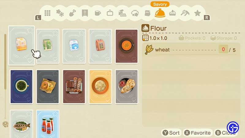 how to make food in animal crossing new horizons