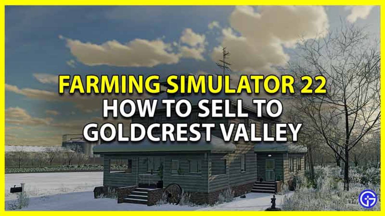 Fs22 How To Sell To Goldcrest Valley