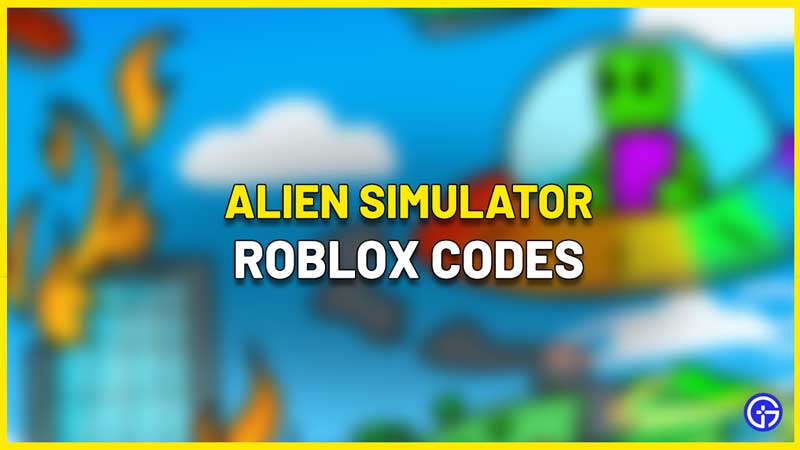 Alien Simulator Codes Roblox