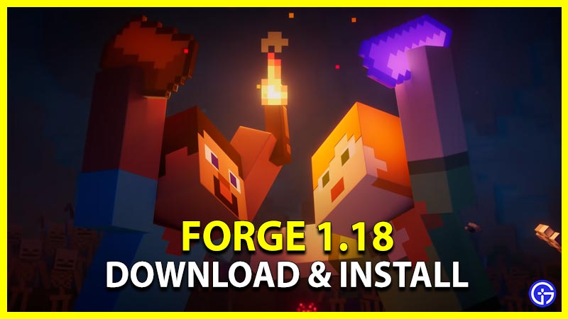 How to Download Install Minecraft Forge 1.18 Mods