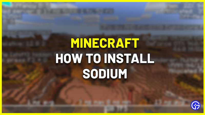 How To Install Sodium In Minecraft boost fps