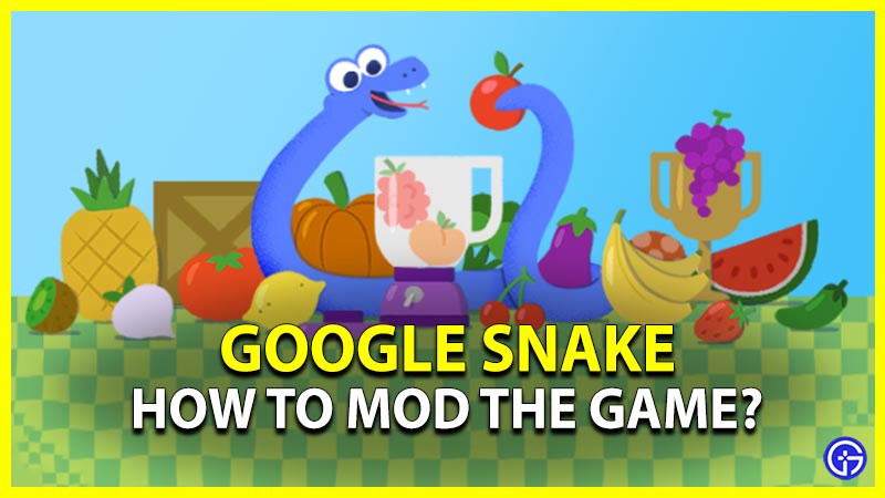 How to Get Google Snake Menu Mod