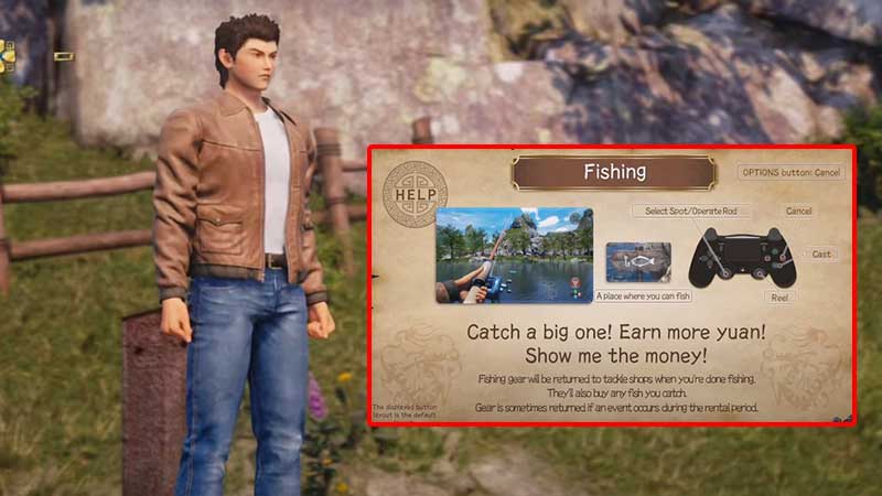 Shenmue 3 fishing spots locations