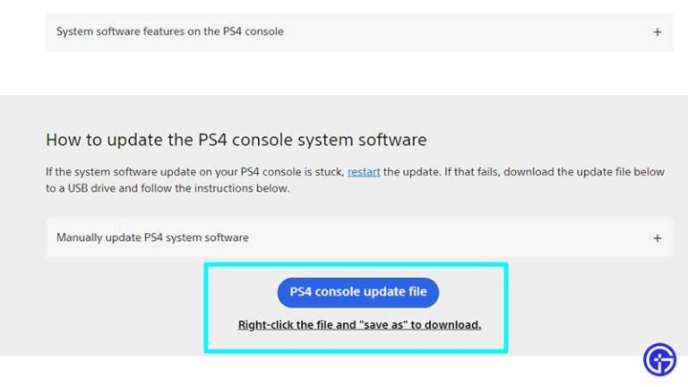 how-to-update-ps4-system-software-manually-2022-gamer-tweak