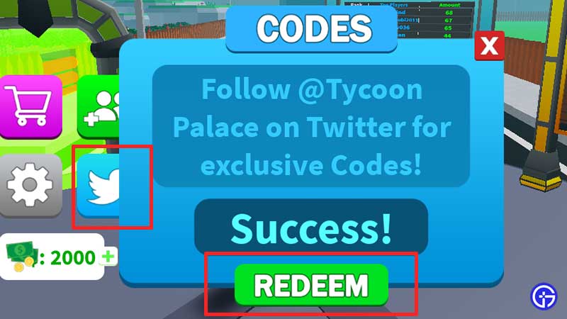 How to Redeem Codes in Garden Tycoon