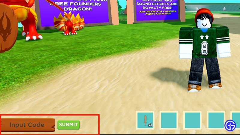How to Redeem Codes in Roblox DragonFire