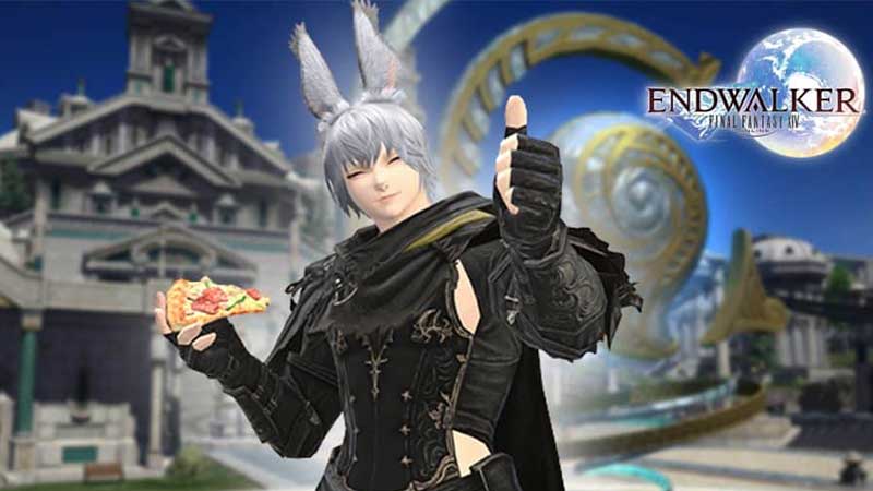 How to get a free pizza emote in FFXIV