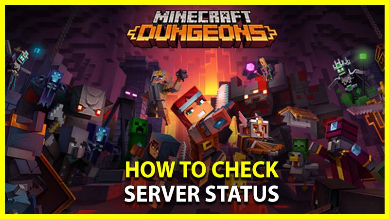 minecraft dungeons servers down check status