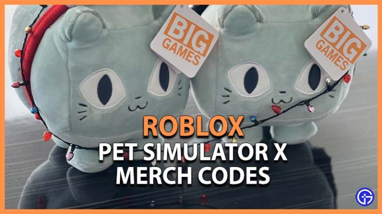 Pet Simulator X Merch Codes