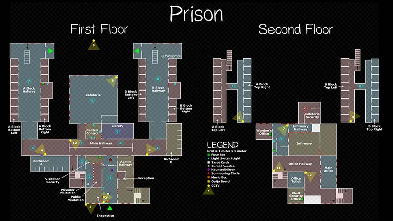 Prison Cursed Items Location