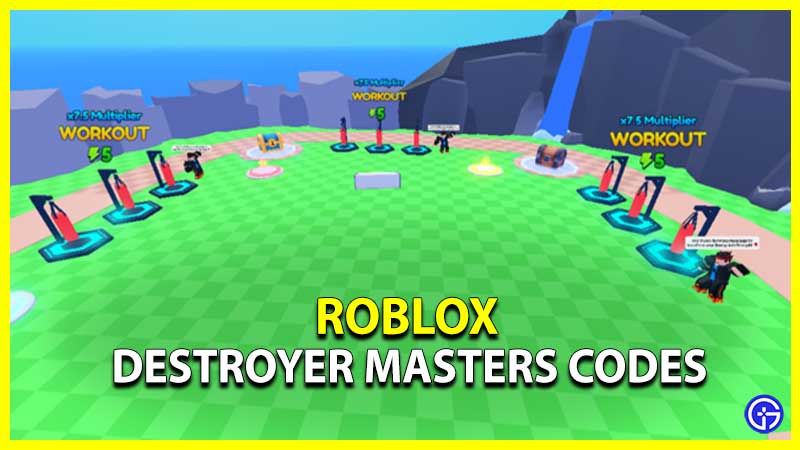 Roblox Destroyer Masters Codes