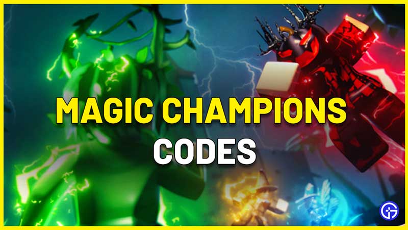 Roblox Magic Champions Codes